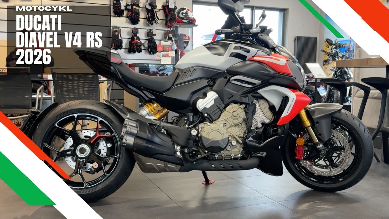 Nie kupuj go, jeśli lubisz żyć spokojnie - Ducati Diavel V4 RS 2026