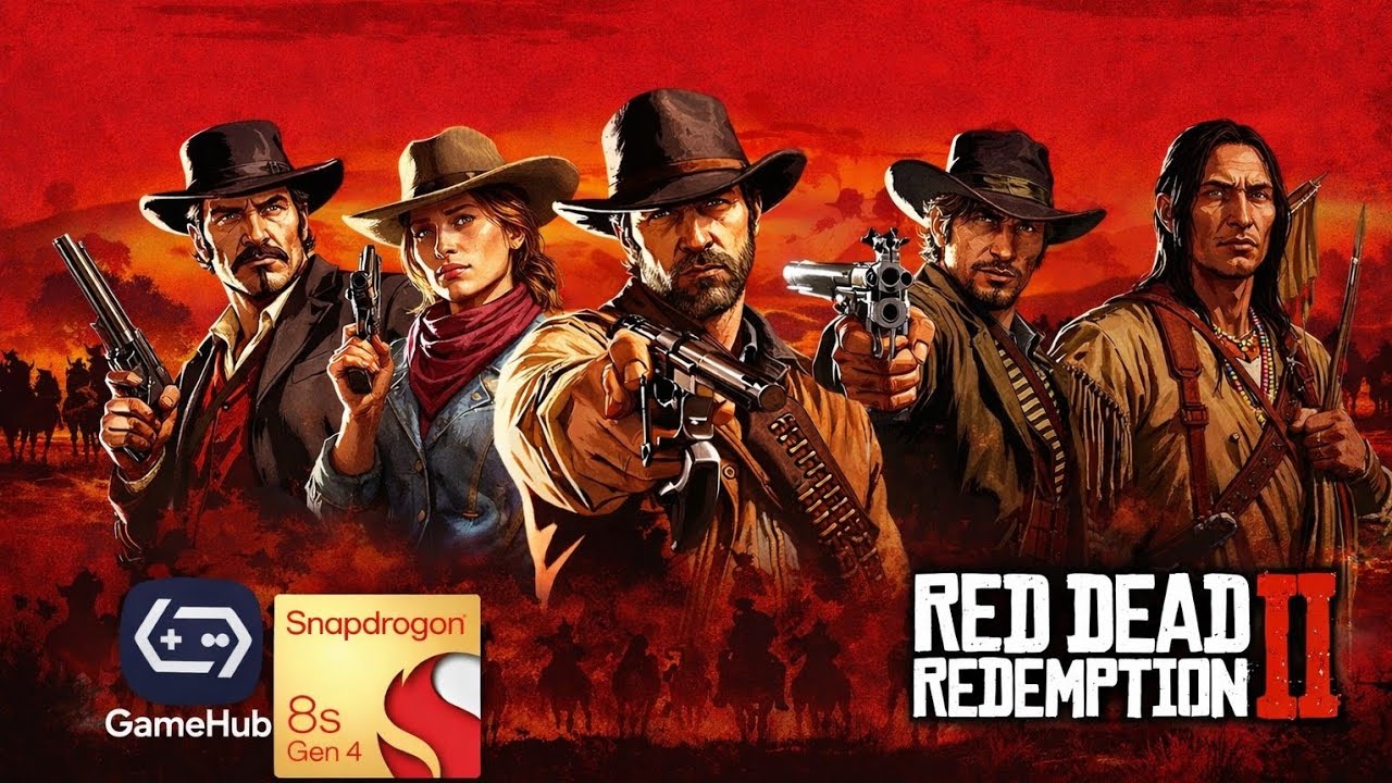 Red Dead Redemption 2 lite (gamehub 5.3.5) Snapdragon 8s gen 4