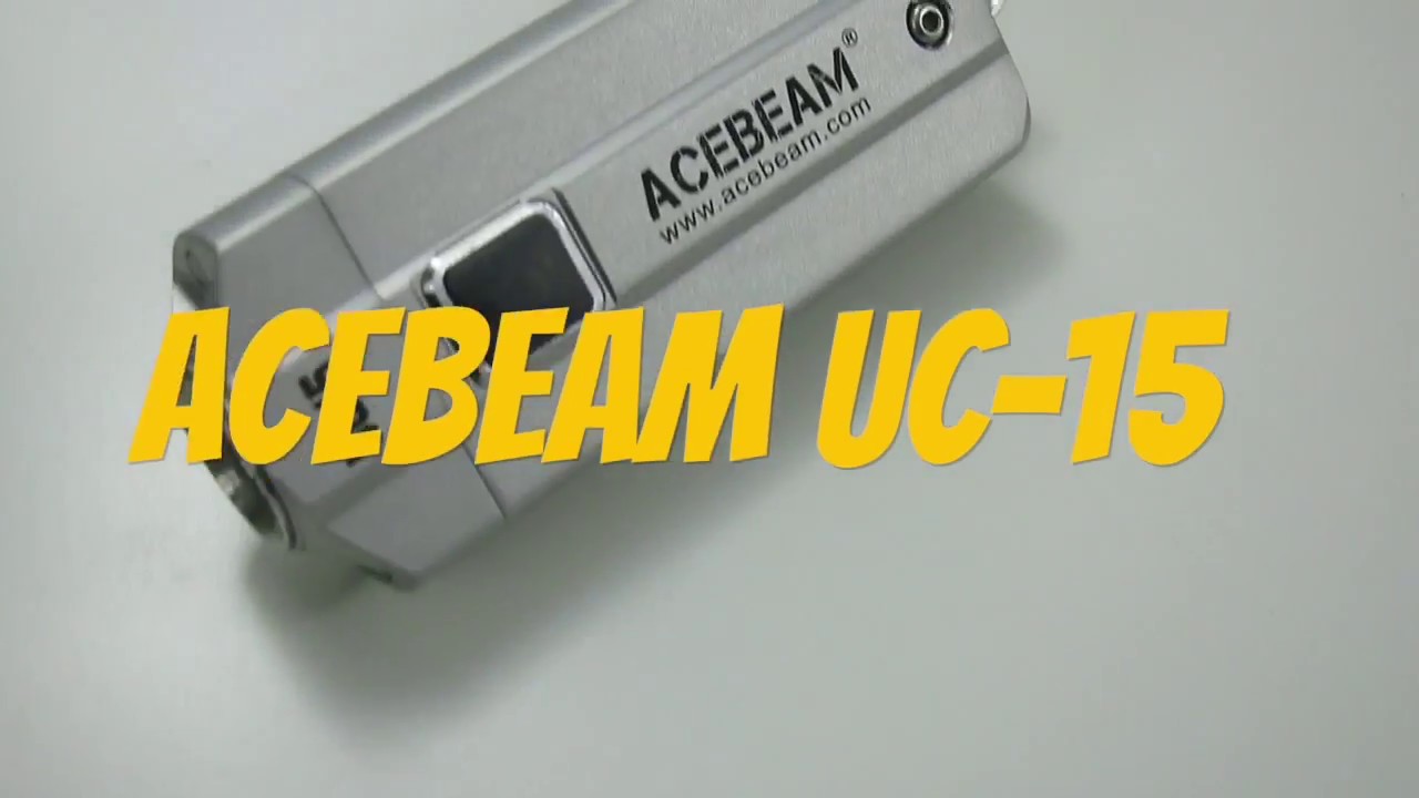 Acebeam UC15 Brightest Keychain light?