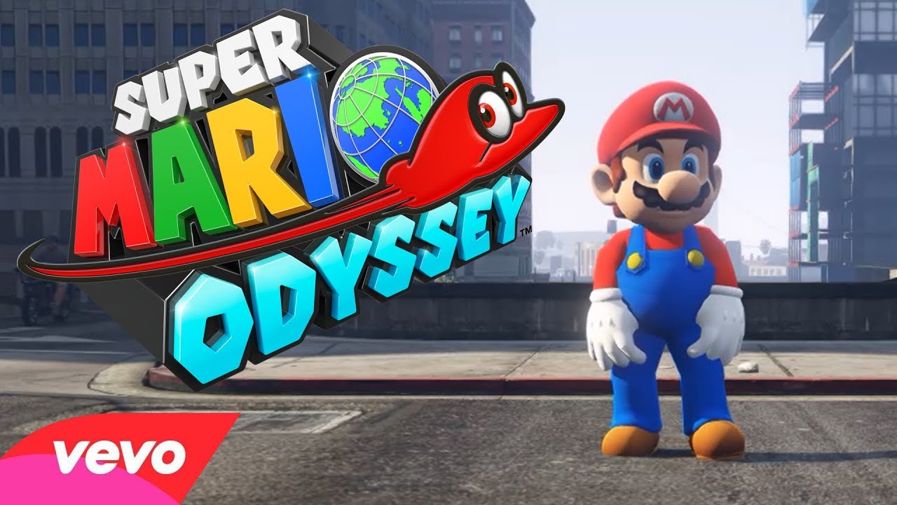 Super Real Mario Odyssey GTA V Rockstar Editor