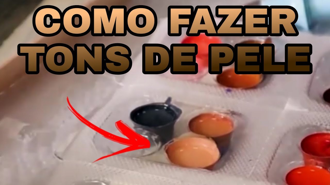 COMO CRIAR TONS DE PELE COM TINTAS DE TATUAGEM