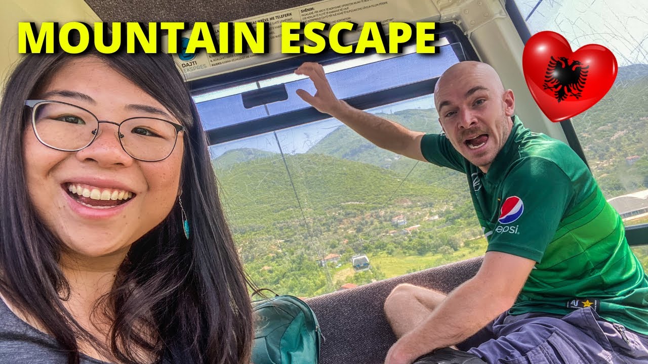 Day trip to Albania’s most popular mountain 🏔 w/ Dajti Ekspres cable car - ALBANIA TRAVEL VLOG