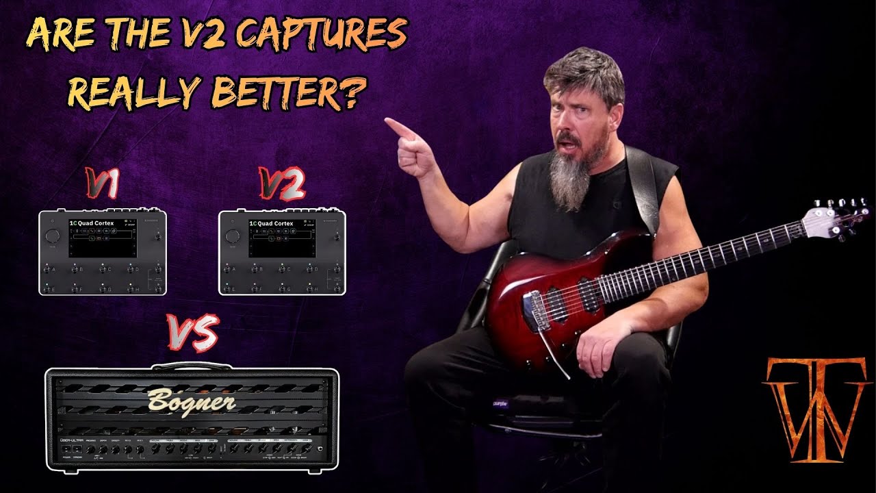 ОБНОВЛЕНИЕ QUAD CORTEX 3.3.0 V1 VS V2 ЗАХВАТЫ