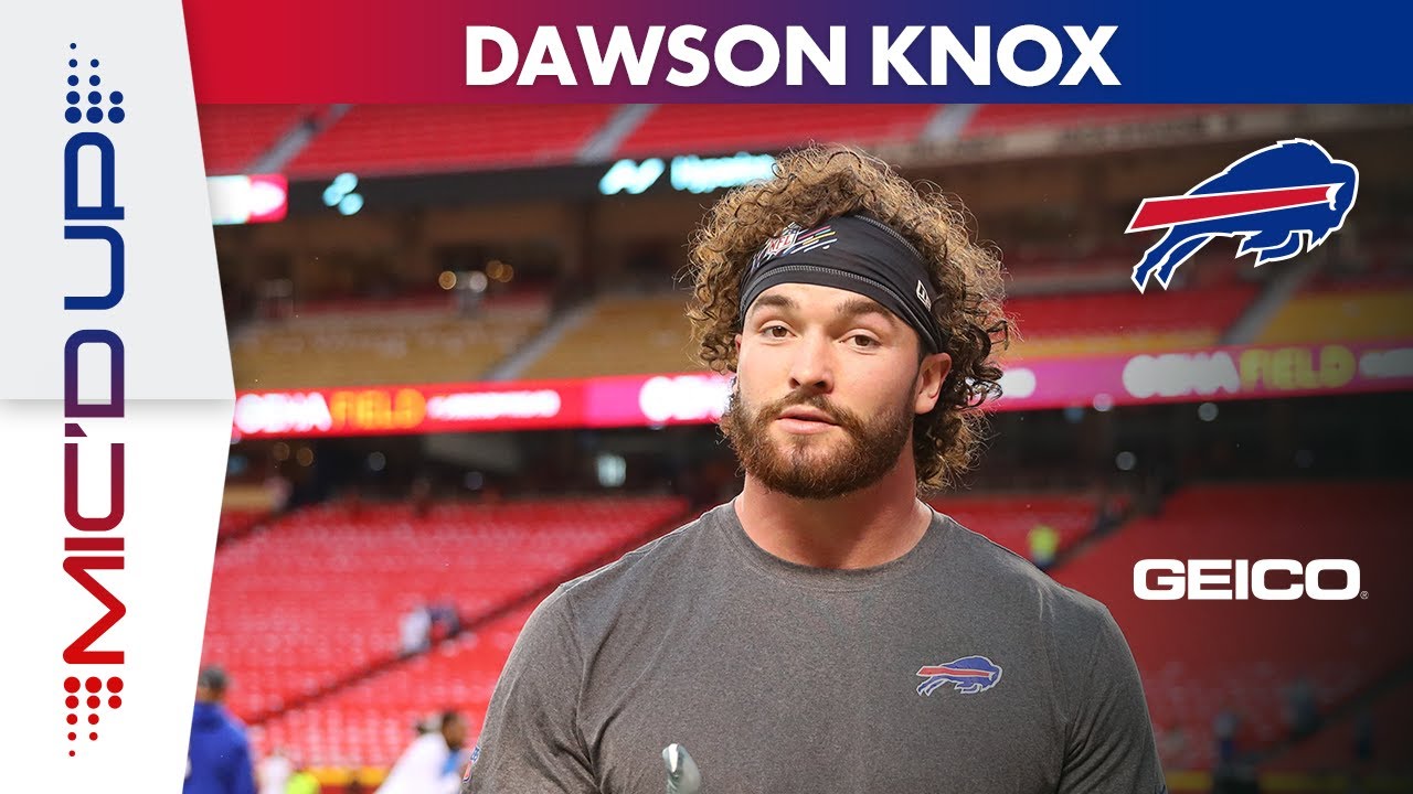 Dawson Knox Mic'd Up in Sunday Night Win in Kansas City! | Buffalo Bills