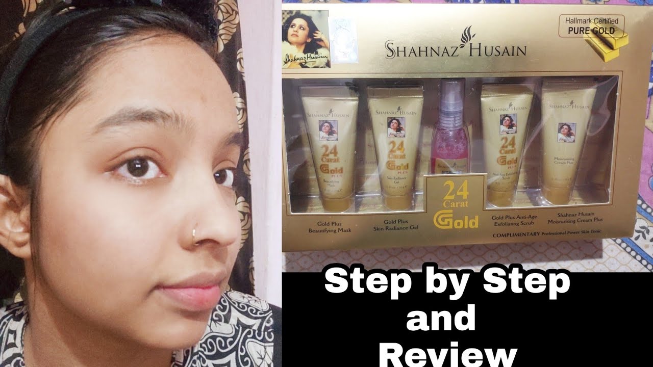 Shahnaz Husain Gold Facial Kit Review | Beauti Skills