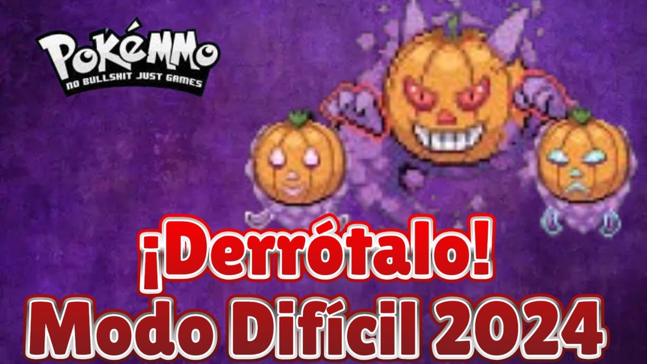 🎃🎃Estrategia Rey Calabaza Difícil 2024🎃🎃 PokeMMO