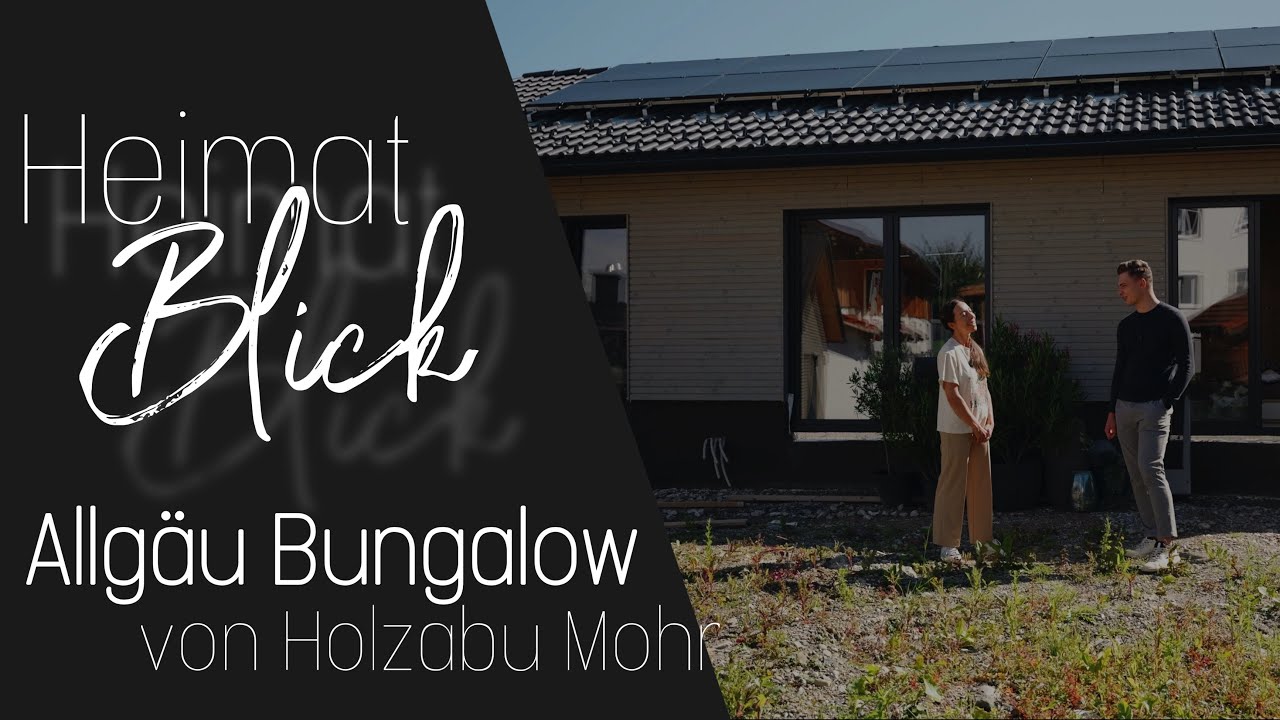 Die Allgäu Bungalows I Holzhäuser von Holzbau Mohr