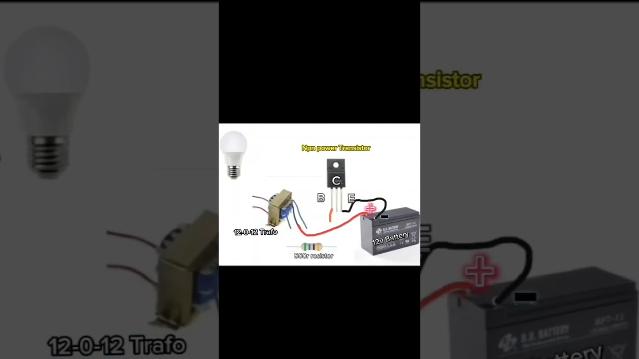 Simple İnverter Circuit#electronic#viral#azerbaijan#saanandverma