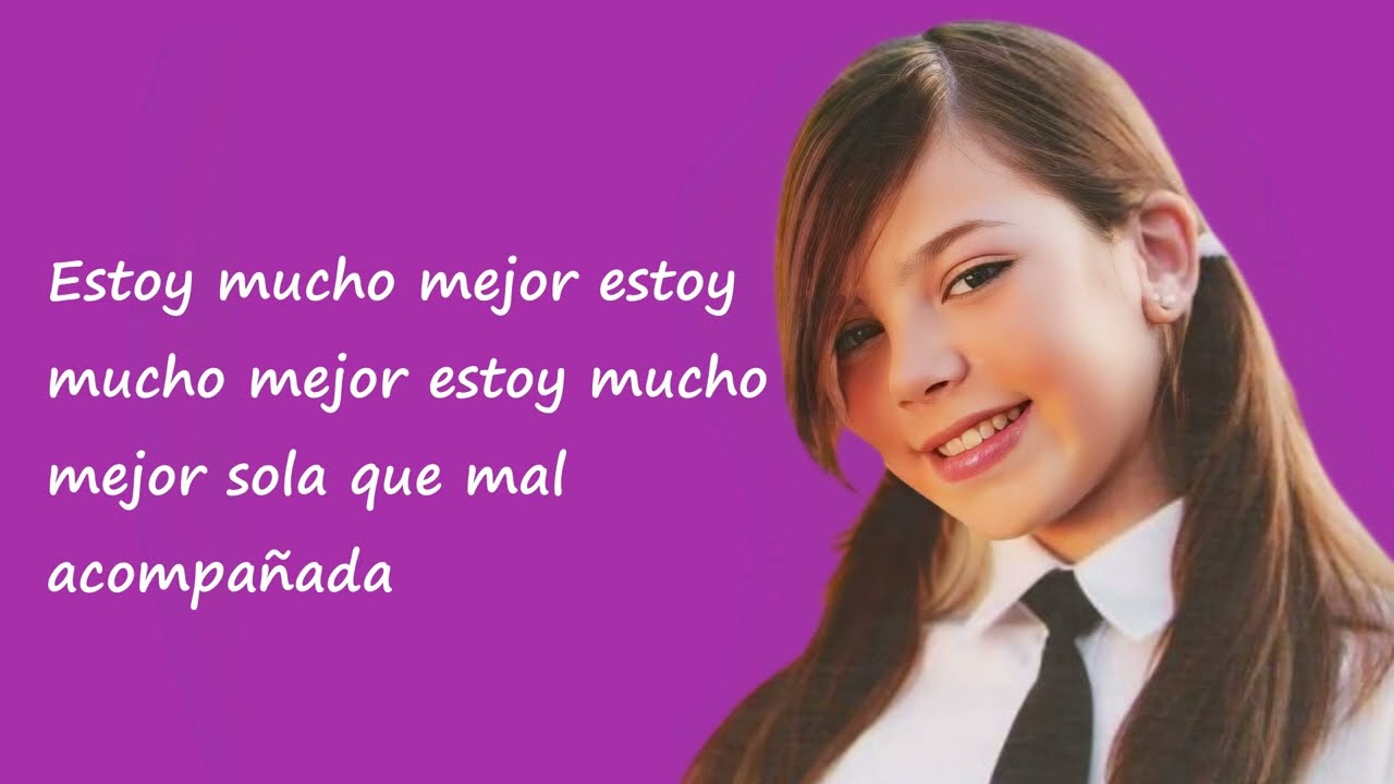 María Isabel Mejor Sola que mal acompañada Karaoke