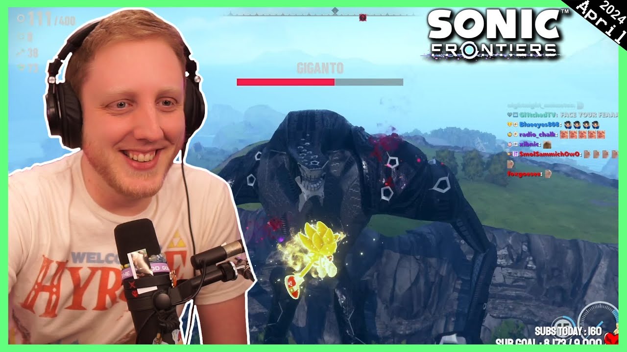 SONIC FRONTIERS 1st Playthrough! (Stream #1) - Philza VOD - Streamed on April 3 2024