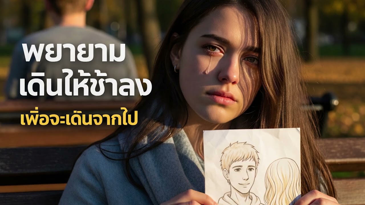 พยายามเดินให้ช้าลง เพื่อจะเดินจากไป I iq studio