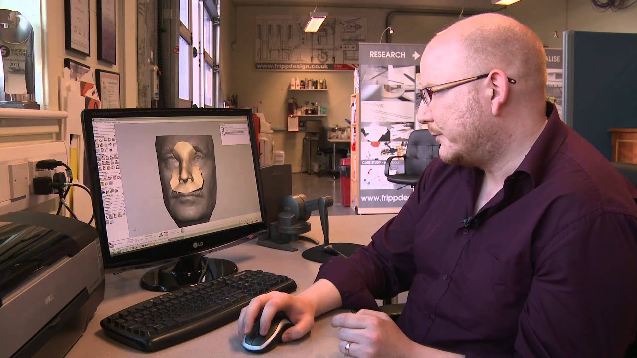 Soft tissue prostheses production using 3D colour printing