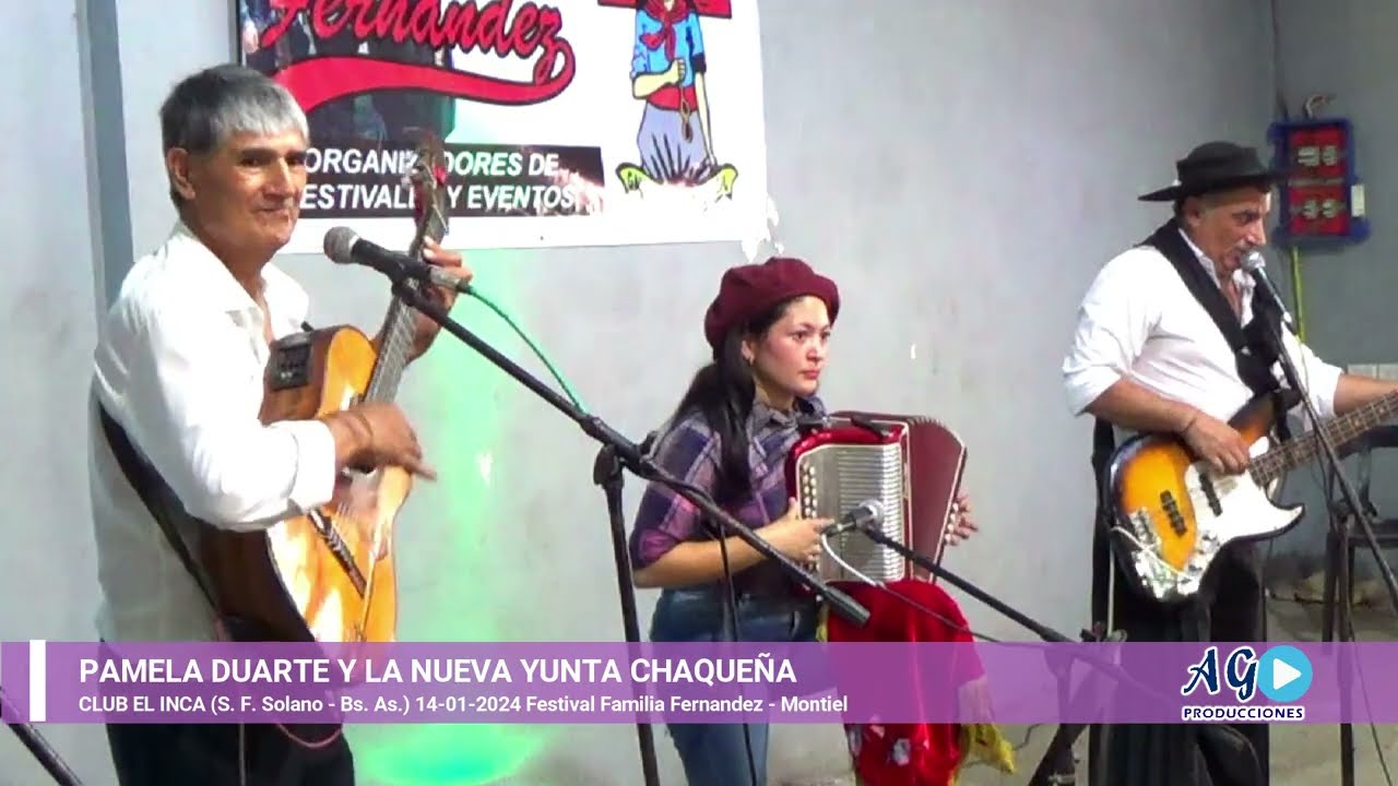 PAMELA DUARTE y LA NUEVA YUNTA CHAQUEÑA EN VIVO | CLUB EL INCA (S. F. Solano - Bs. As.) 14 01 2024 👌