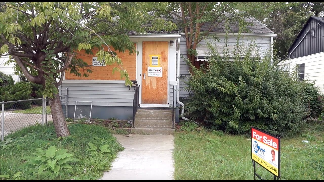 I bought a condemned house..