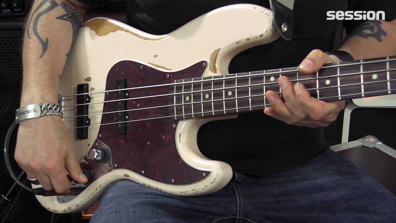 Fender Flea Jazz Bass - Red Hot Chili Peppers Bass | session