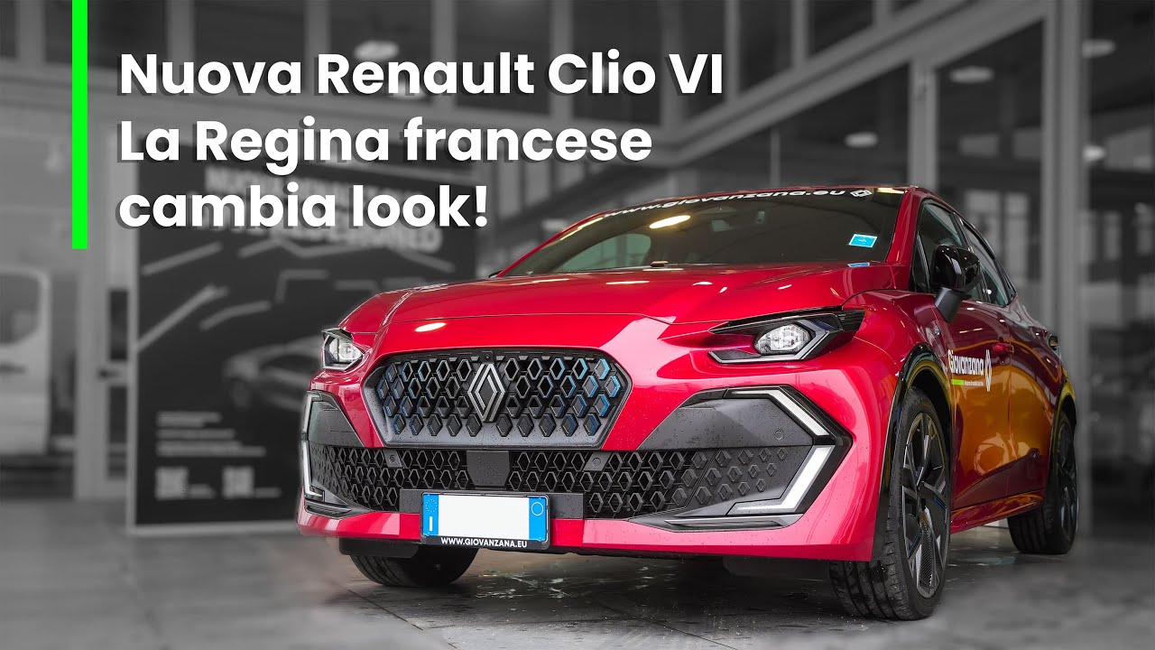 NUOVA CLIO 6: l'icona francese presenta il suo nuovo look