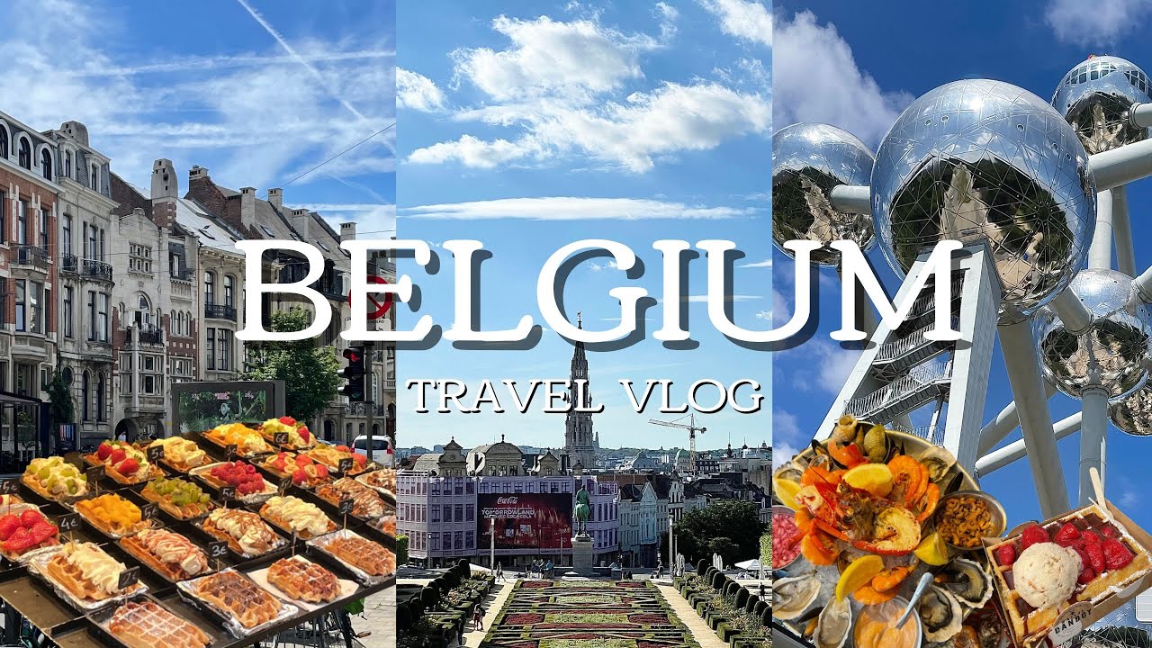 Belgium🇧🇪比利時必吃鬆餅、薯條！最美中央車站、原子球塔、設計博物館, 布魯塞爾、安特衛普自由行旅遊 |  Brussels, Antwerpen, Atomium, city tour