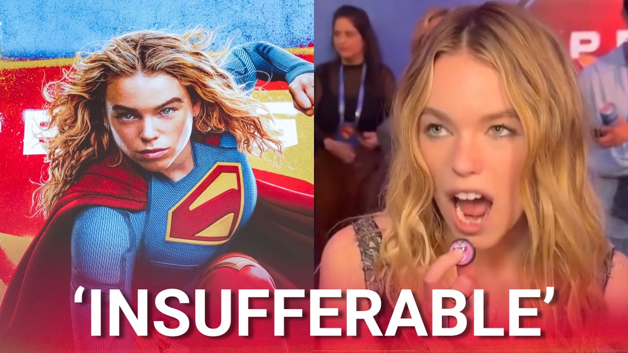 &lsquo;Insufferable&rsquo;: Supergirl actress preaches woke nonsense on red carpet