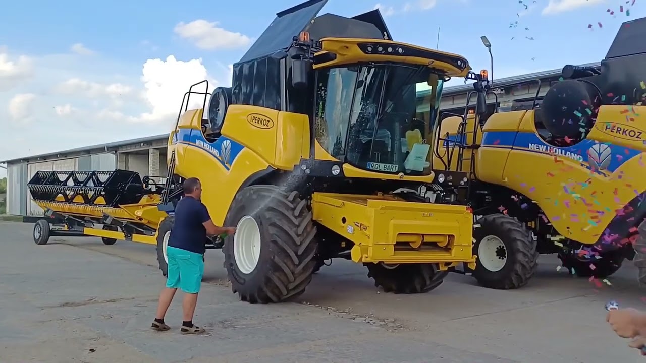 NOWY NABYTEK 2023 w 𝑭.𝑯.𝑼 𝑹𝑶𝑳 - 𝑩𝑨𝑹𝑻 ! ⭐⭐New Holland CX5.80⭐⭐