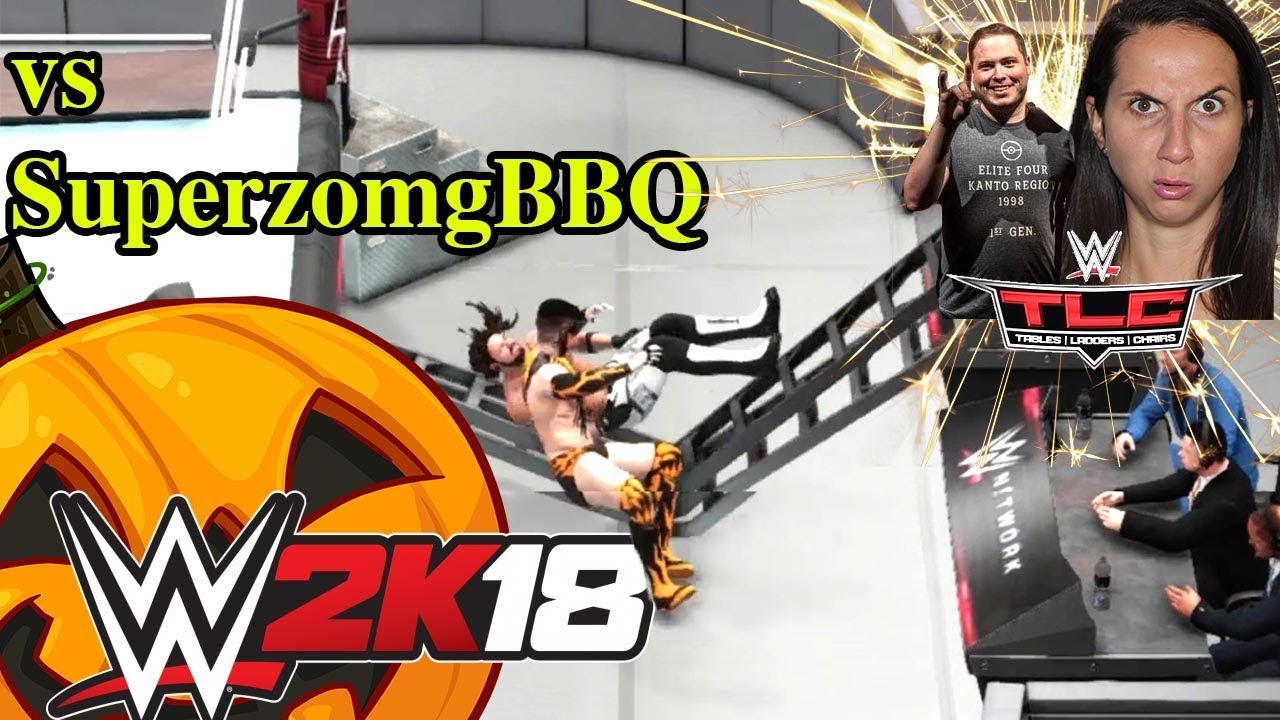 WWE2K18 Finn Balor vs AJ Styles | TLC