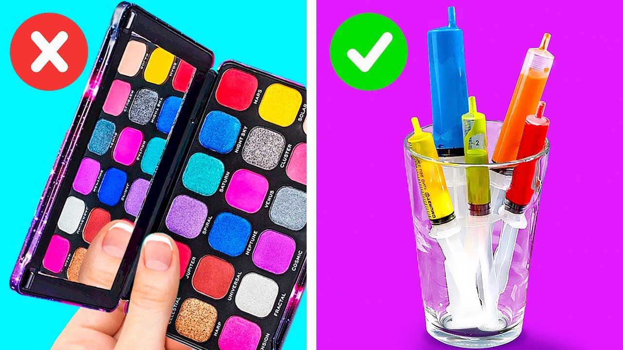 Makeup Hacks For Beginners And Pros! || Beauty Hacks That Actually Work
