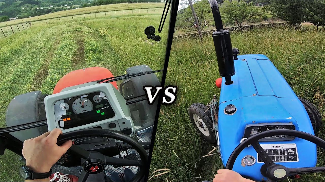Sezonun İlk Çayırında Traktörler Arası Konfor ve İşlevsellik Kıyaslaması! | Ford 3000 vs MF 5440