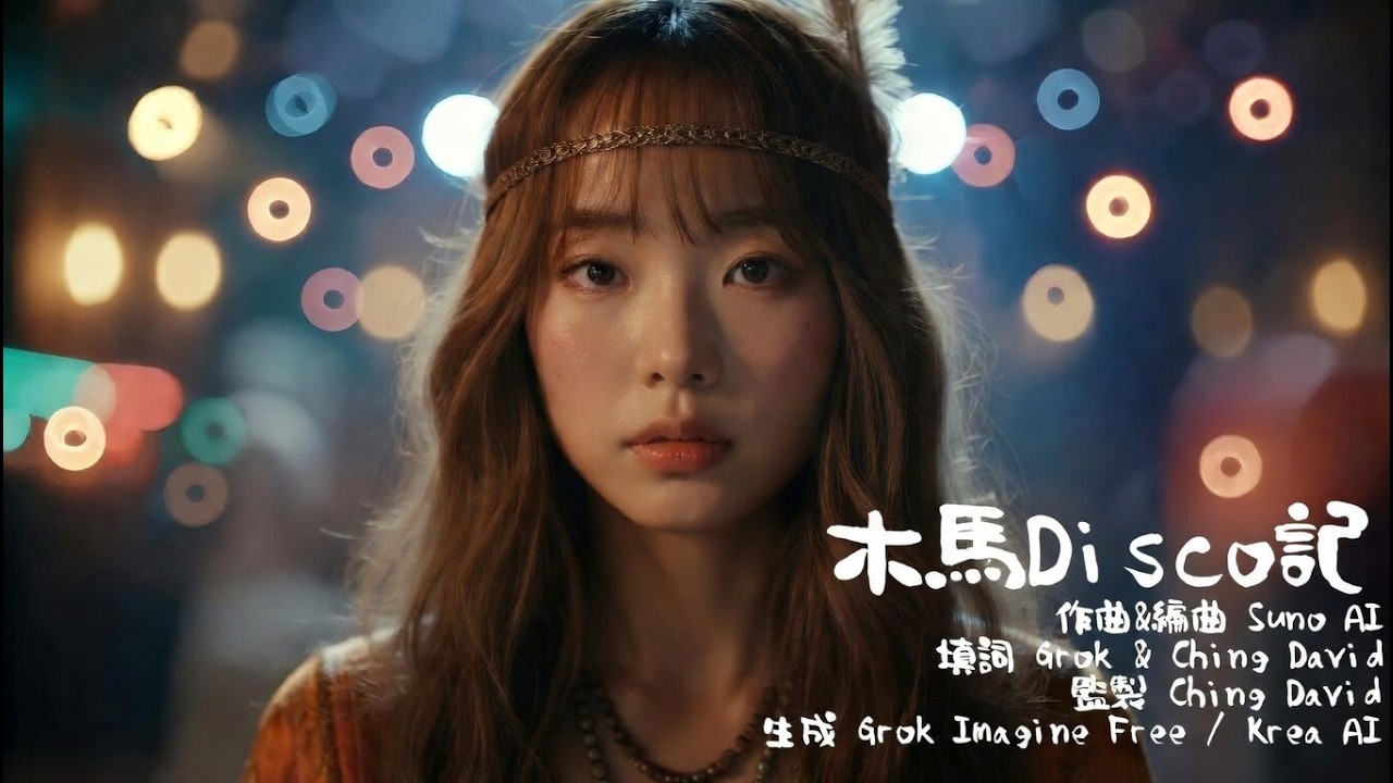 【AI神曲】《木馬Disco記》😎 - 木偶奇遇記變牛仔Disco🤪！Loki復古幻覺舞曲😲本影片使用 AI 生成音樂及視覺效果，非真實人物/事件。