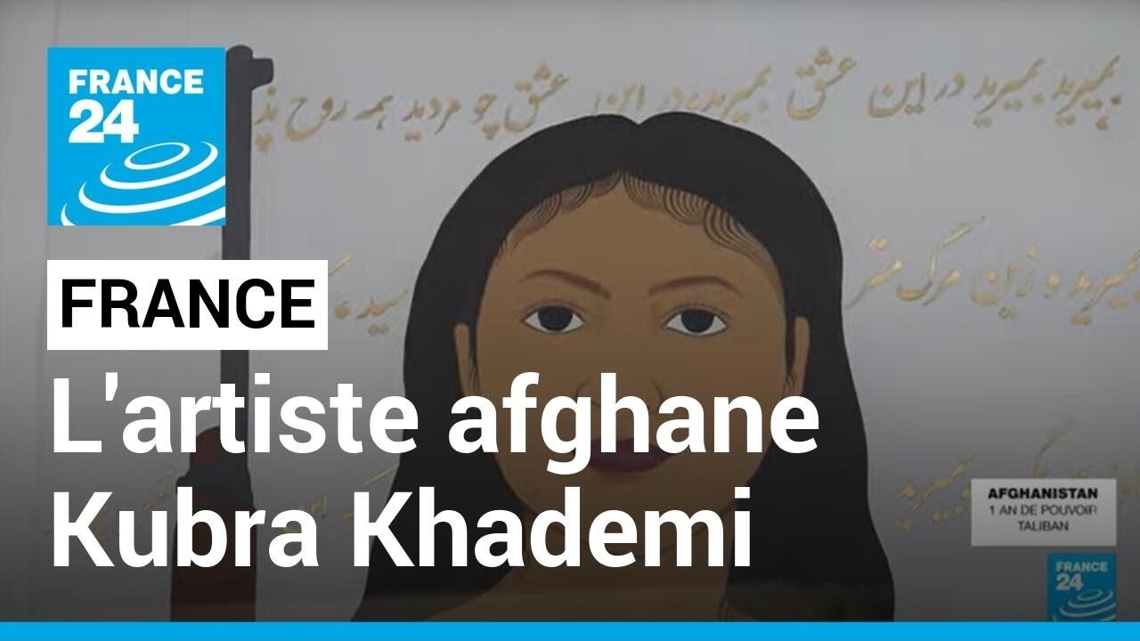 Réfugiée en France, l'artiste afghane Kubra Khademi milite pour les droits des femmes