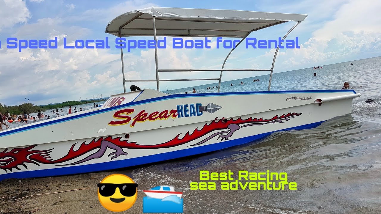 Super local Speedboat with Double engine in the Phillipines