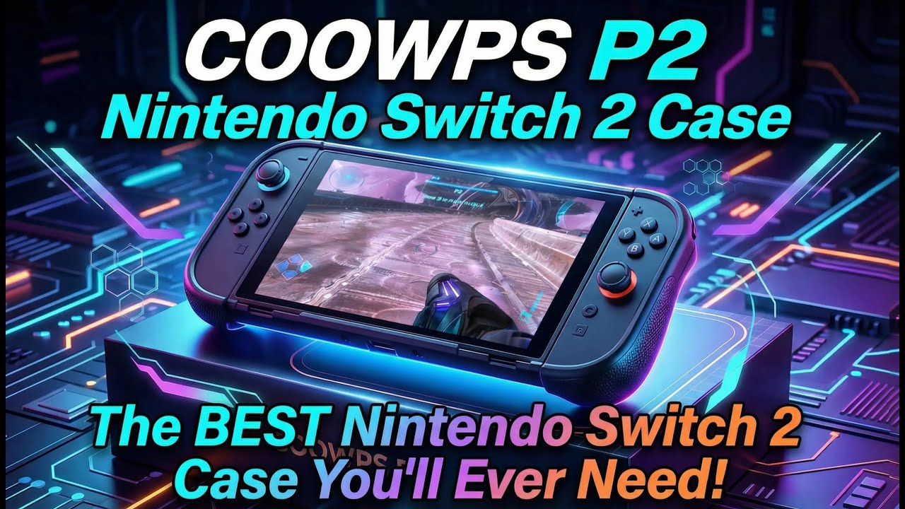 🔥 COOWPS P2 Review – The BEST Nintendo Switch 2 Case You’ll Ever NEED! Discount Included