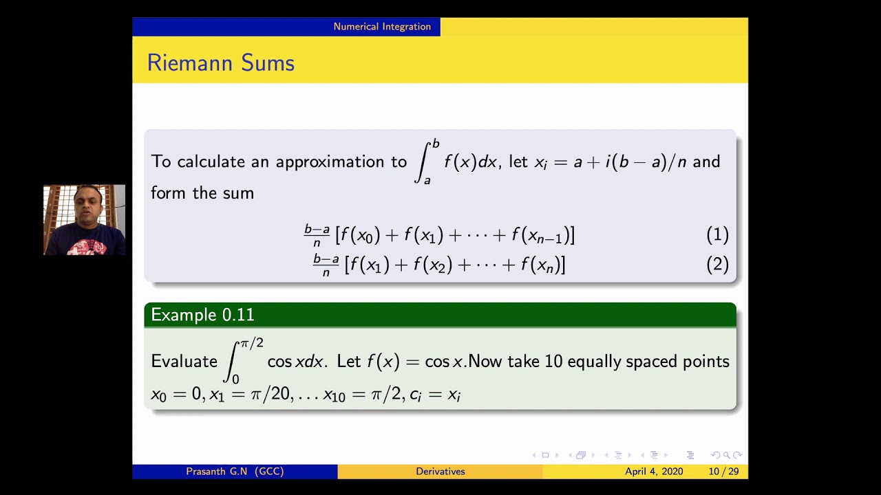 Improper Integrals, Limits Integration, Series and their convergence and Taylor's Theorem