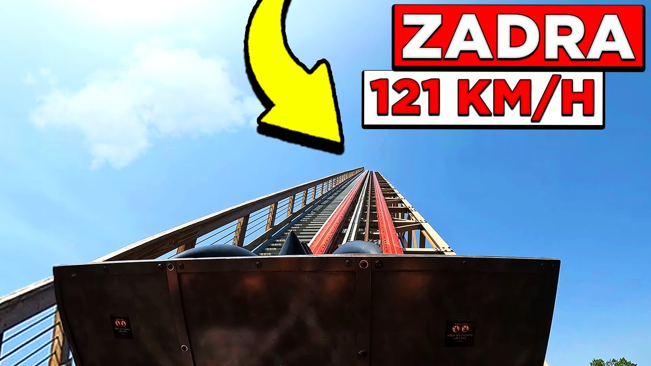 Задра — Energylandia 2024 (4K) (POV) (Затор, Польша) GoPro HERO 12