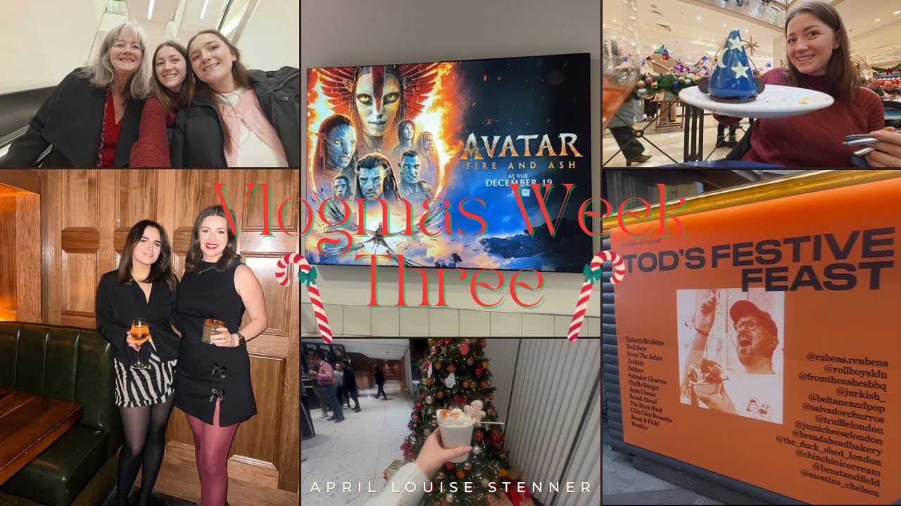 Vlogmas Week 3 🎄 Gingerbread Houses, Disney Afternoon Tea & Birthday Fun