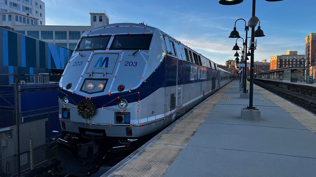 MTA MNRR / Amtrak: Hudson Line and Empire Line AM Rush Hour @ Yonkers (M3A, M7A, M8, P32, P42, SC42)