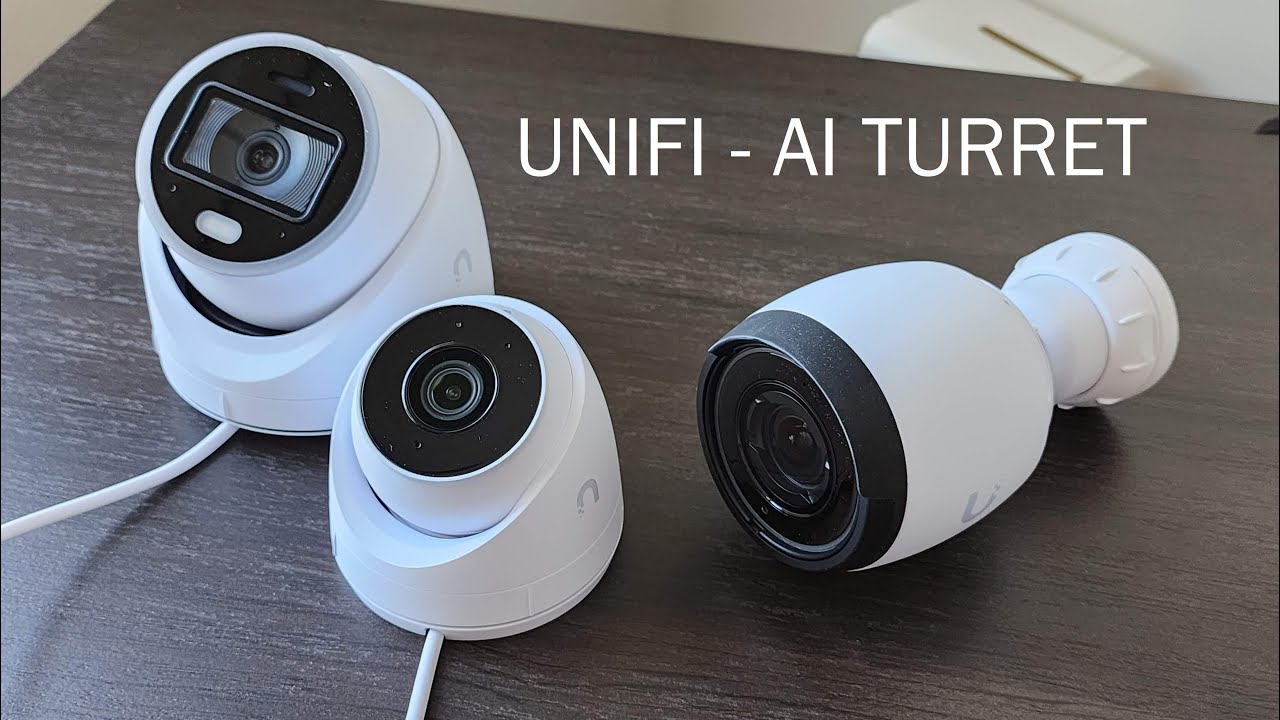 Unifi AI Pro Turret Camera Unboxing and Comparison to the Ubiquity G5 Turret Ultra and G5 Pro Bullet