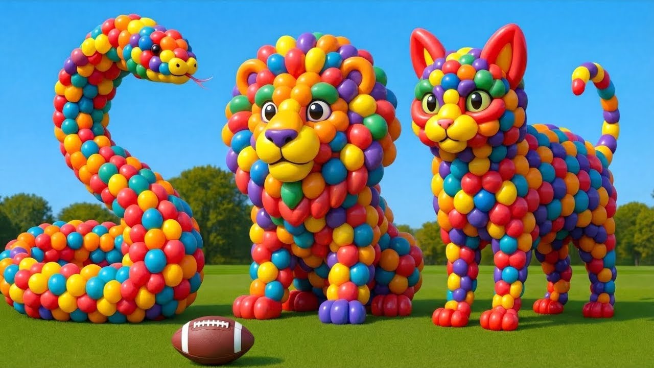 The mascot vibrato assistant panda placed on the football field is popular, co-produced,and creative