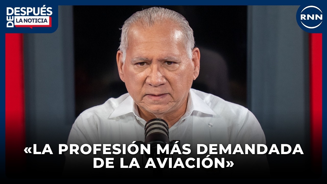 Alfredo Hernández, Pdte. Asociación Dominicana de Tripulantes de Cabina | DESPUÉS DE LA NOTICIA