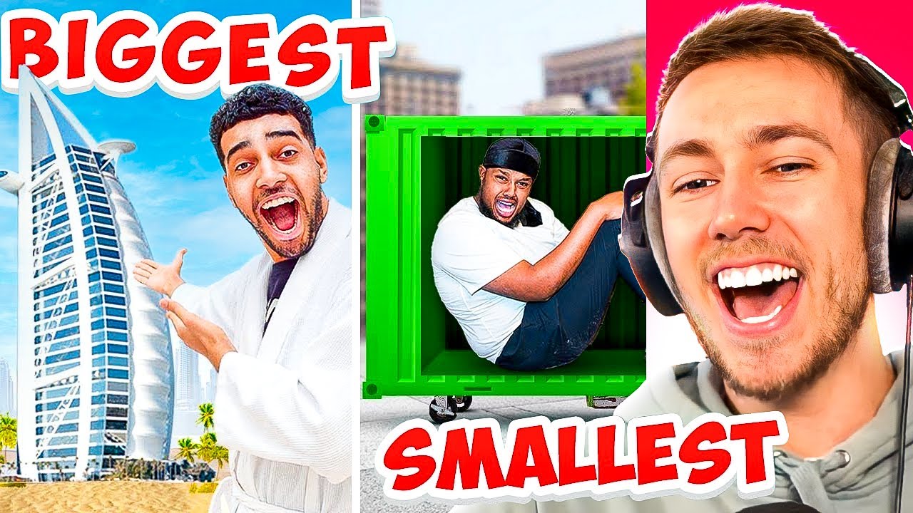 Реакция Miniminter на самый большой в мире отель против самого маленького