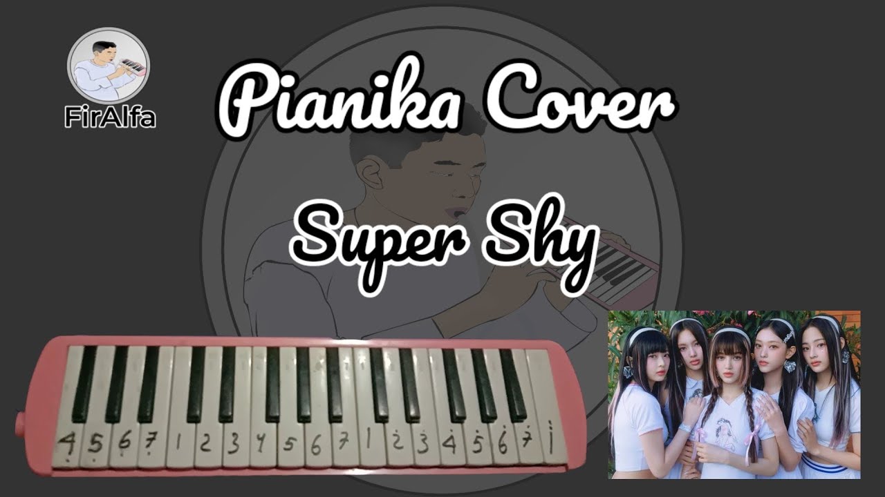 Newjeans - Supershy Not Angka Pianika Cover | Viral Tiktok 2023