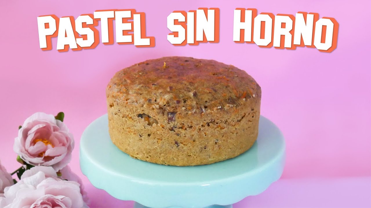 Pastel de zanahoria SIN HORNO | Pastel en estufa | ALE HERVI