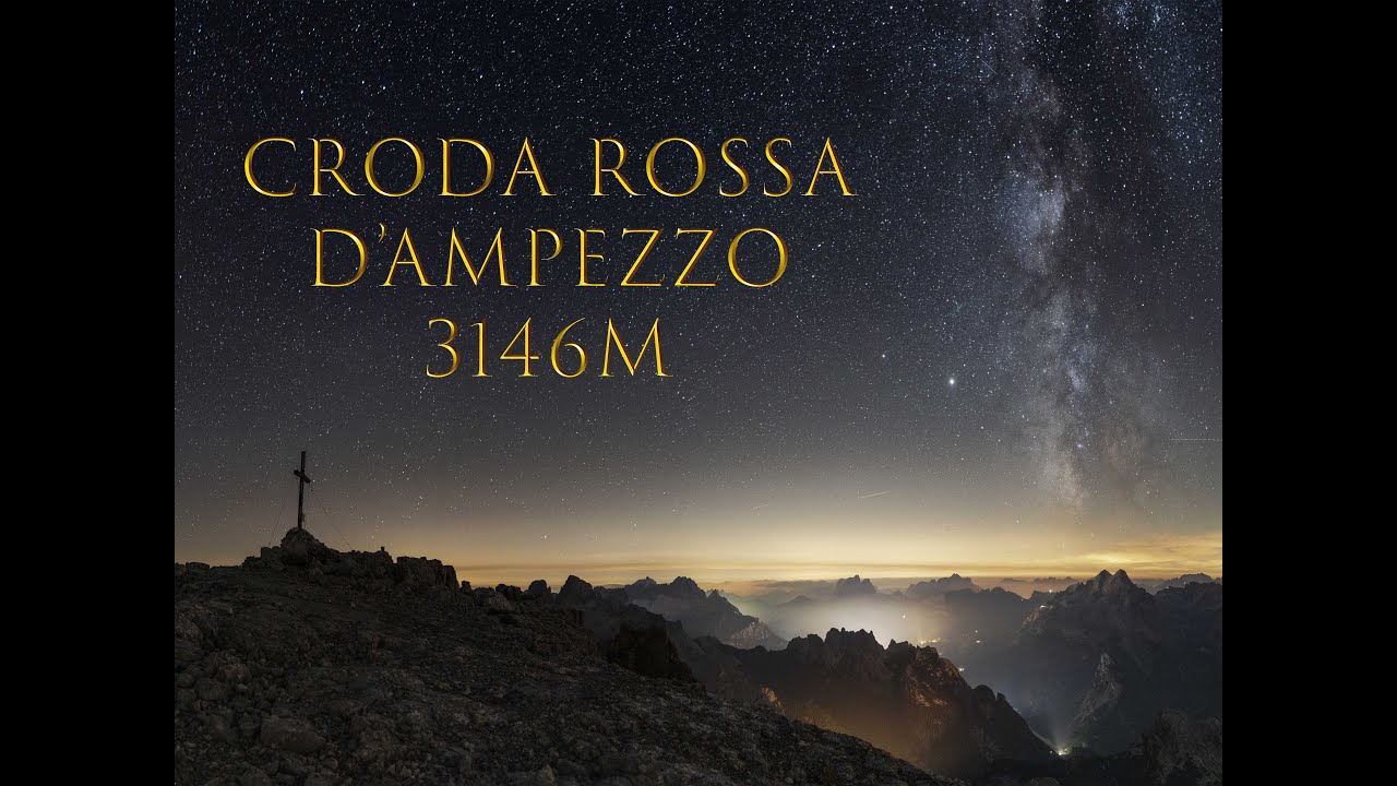 Croda Rossa d'Ampezzo 3146m, traversata e notte in cima - Hohe Gaisl Dolomiten
