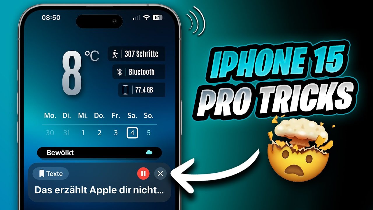 BESTE 30+ iPhone 15 Pro Tipps und Tricks (wirklich!)
