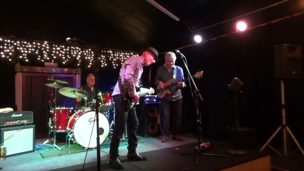 Showing his innate blues musicianship Papa George Papanicola turns to The Beatles “Come Together”