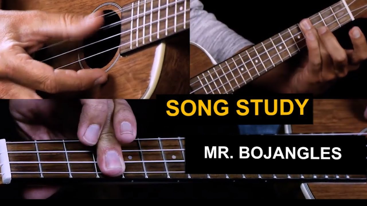 How to play Mr Bojangles on ukulele - tutorial and chords
