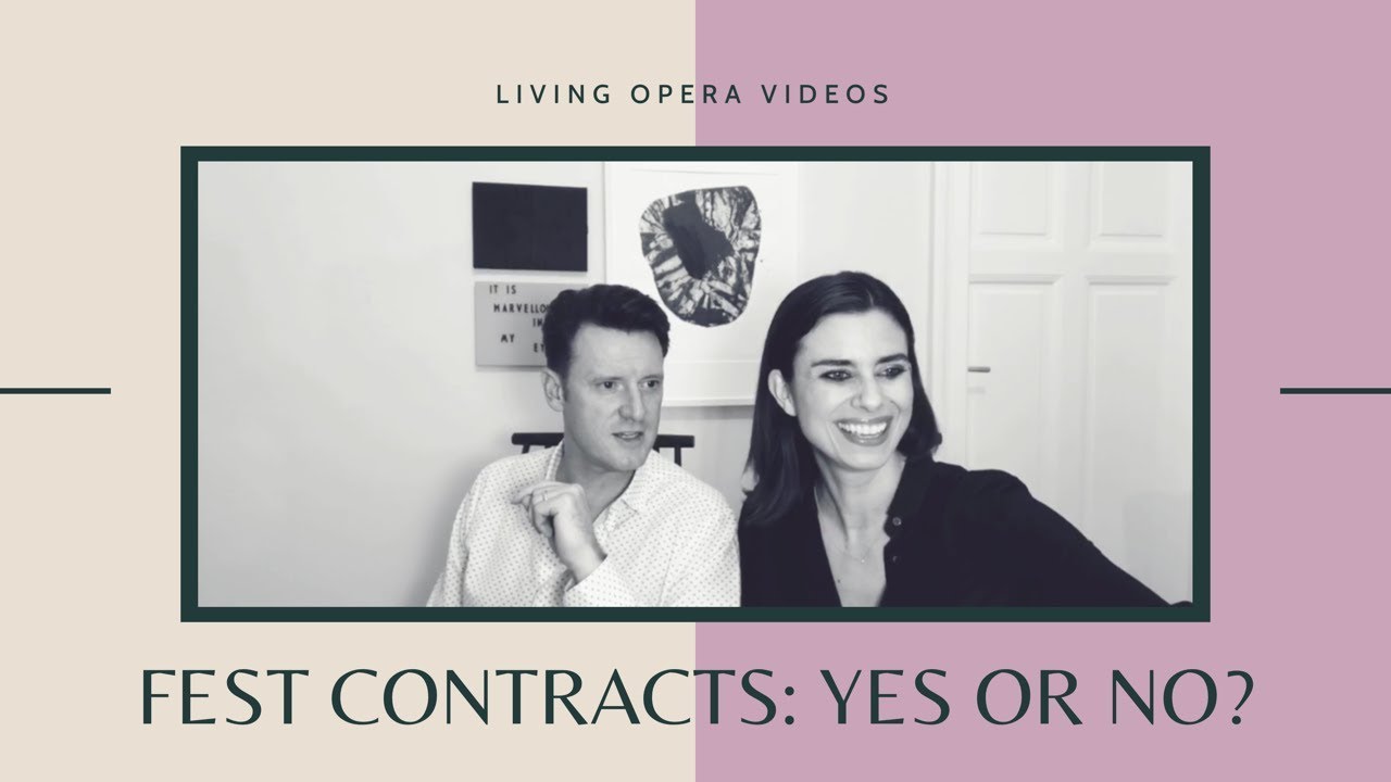 Living Opera: about opera fest contracts in Germany etc.