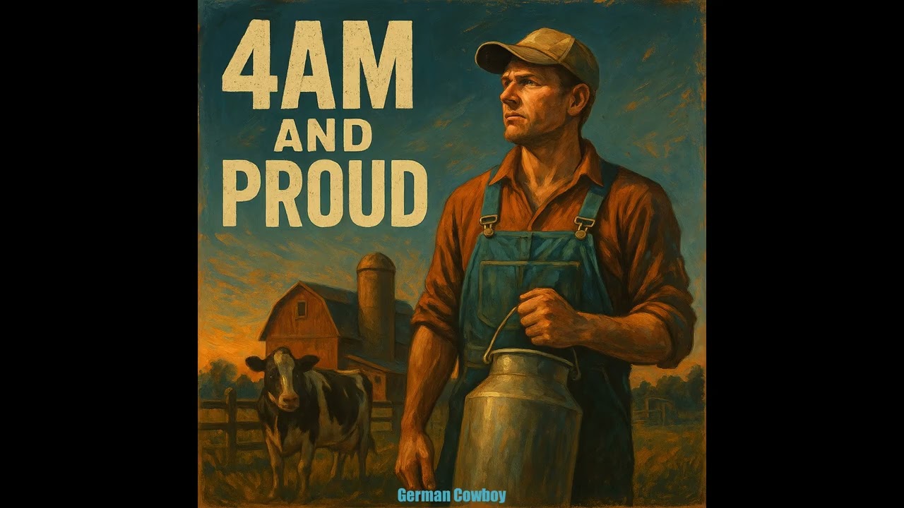 4AM and Proud - #farmersong #farmlife #countrymusic #dairyfarm #dairyfarming #cowboy #dairy #farmer
