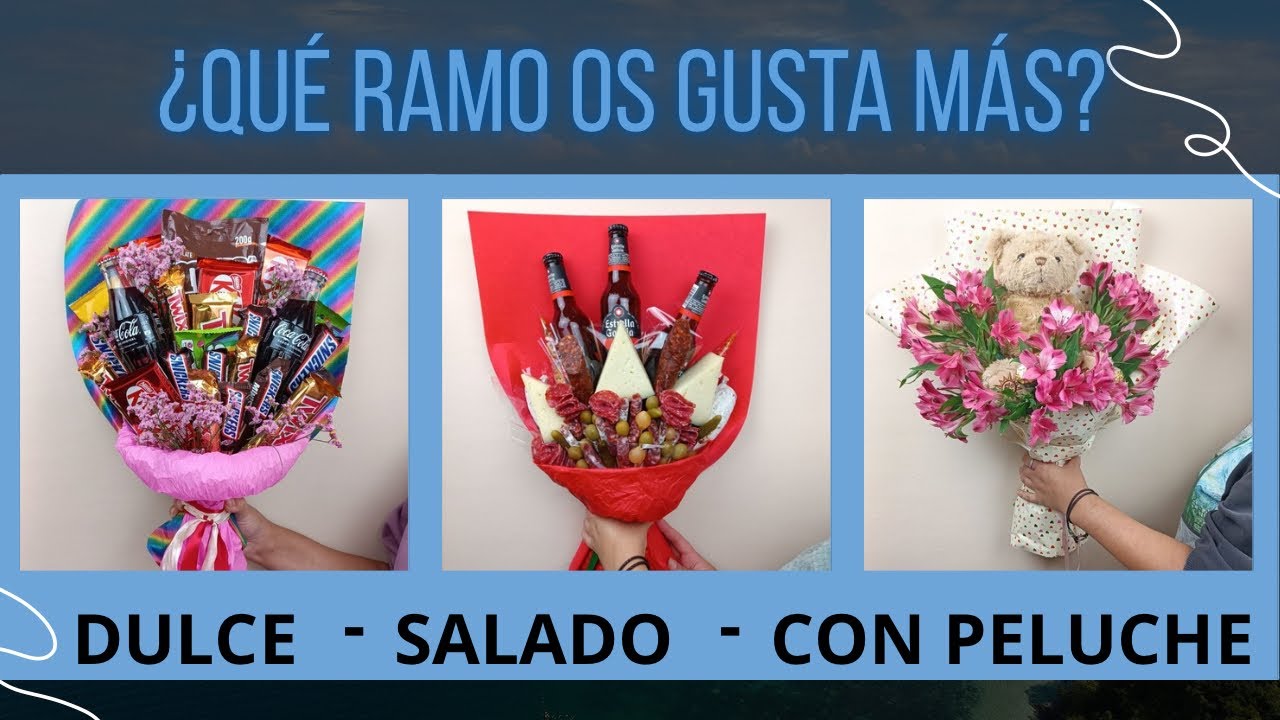 RAMOS HECHOS A MANO FÁCILES | IDEAS DE REGALO PARA SAN VALENTÍN 