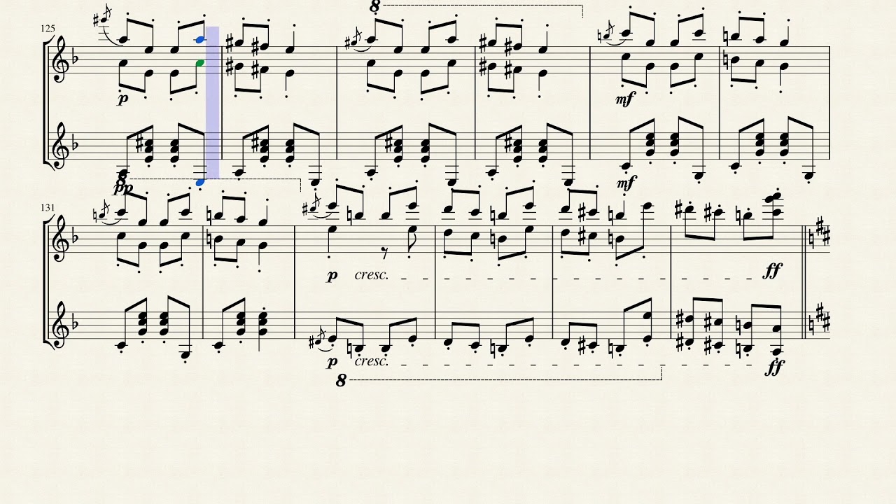 Ch&oelig;ur des Gamins from Carmen (Suite 1 Act 1 No. 3) for Marimba Duet