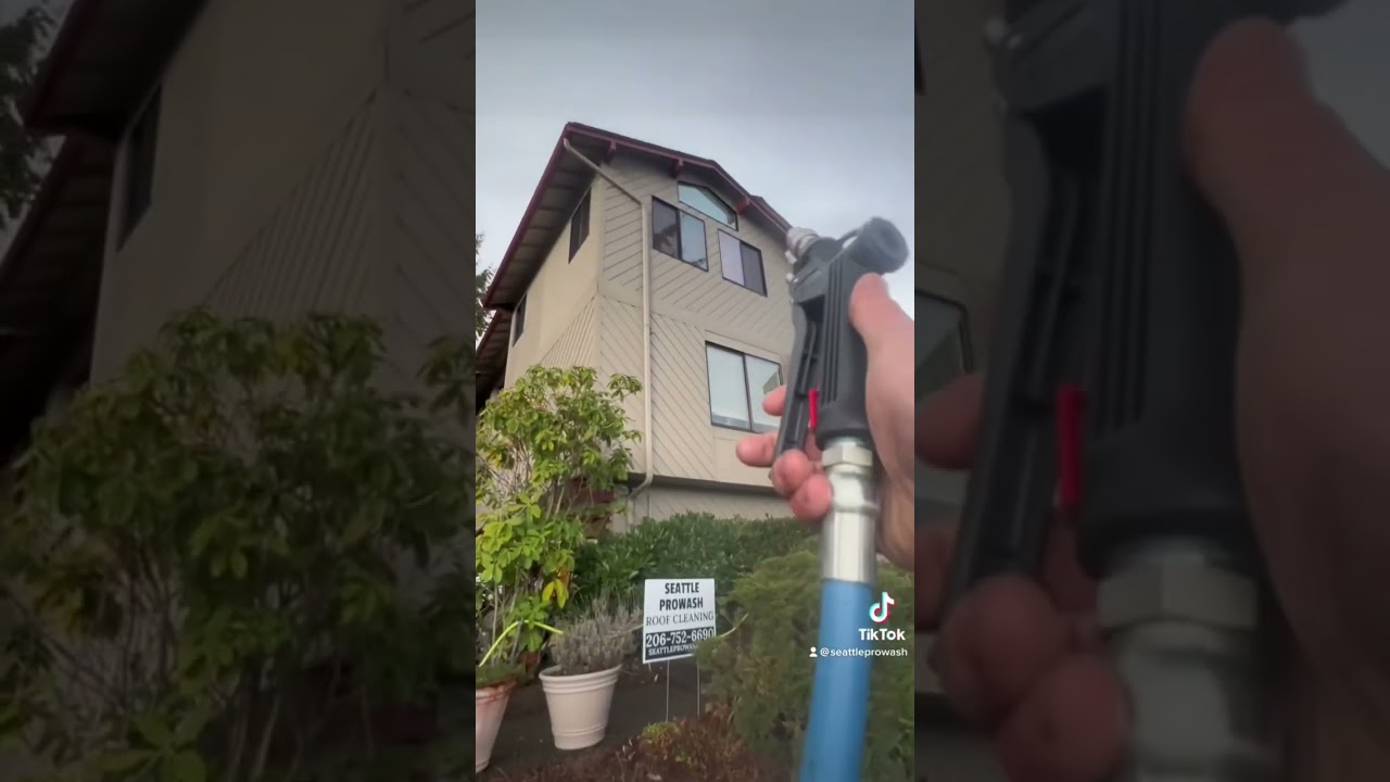 Soft Wash System Distance Test 12 Volt | Seattle Prowash