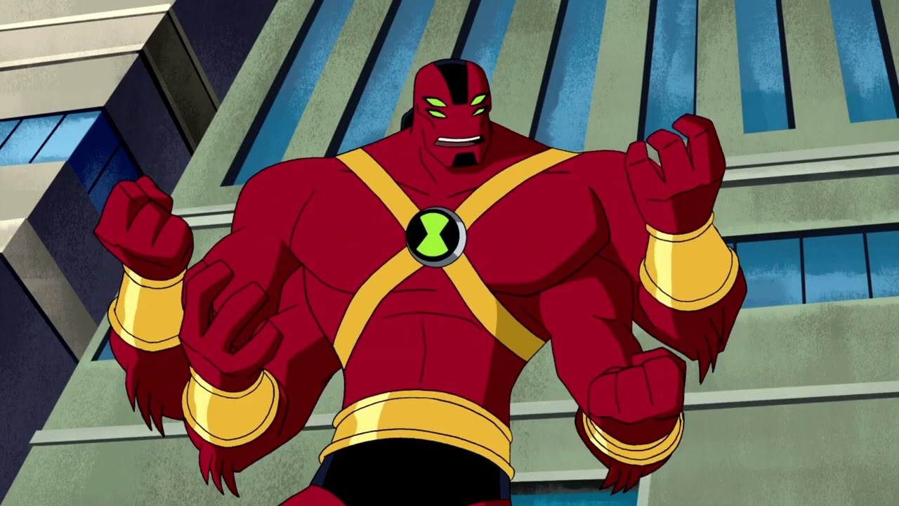 Four Arms vs Ssserpent , Ben 10 Ultimate Alien Episode